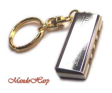 MandoHarp - Miniature Harmonica with Neck Chain