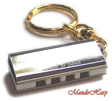 MandoHarp - Miniature Harmonica with Neck Chain