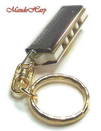 MandoHarp - Miniature Harmonica with Neck Chain