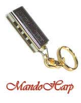MandoHarp - Miniature Harmonica with Neck Chain
