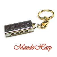 MandoHarp - Miniature Harmonica with Neck Chain