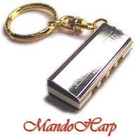 MandoHarp - Miniature Harmonica with Neck Chain
