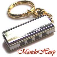 MandoHarp - Miniature Harmonica with Neck Chain