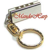MandoHarp - Miniature Harmonica with Neck Chain