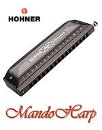 MandoHarp - Hohner Chromatic Harmonica - 758601 'New' Super 64X