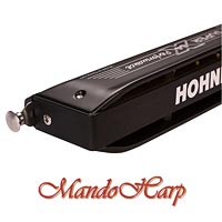 MandoHarp - Hohner Chromatic Harmonica - 758601 'New' Super 64X