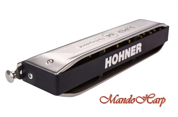 MandoHarp - Hohner Chromatic Harmonica - 758501 'New' Super 64 16-hole