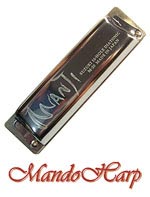 MandoHarp - Suzuki Harmonicas - M-20-MP Manji 3-Key Set