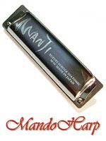 MandoHarp - Suzuki Harmonicas - M-20-MP Manji 3-Key Set
