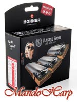 MandoHarp - Hohner Harmonicas - M1896PP Marine Band 1896 Pro Pack