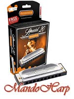 MandoHarp - Hohner Diatonic Harmonica - 560/20 Special 20 Country