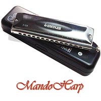 MandoHarp - Suzuki Chromatic Harmonica - S-56C Sirius