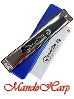 MandoHarp - Hohner Tremolo Harmonica - M254001 Ocean Star 48