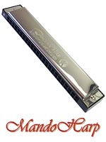 MandoHarp - Hohner Tremolo Harmonica - M254001 Ocean Star 48