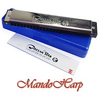 MandoHarp - Hohner Tremolo Harmonica - M254001 Ocean Star 48