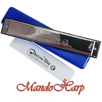 MandoHarp - Hohner Tremolo Harmonica - M254001 Ocean Star 48