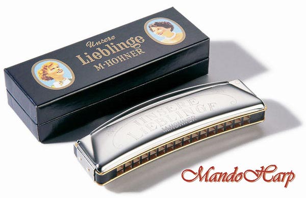 MandoHarp - Hohner Octave Harmonica - 6195/32 Unsere Lieblinge