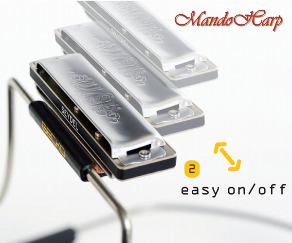 MandoHarp - Seydel Harmonica Harness - 950000 GECKO