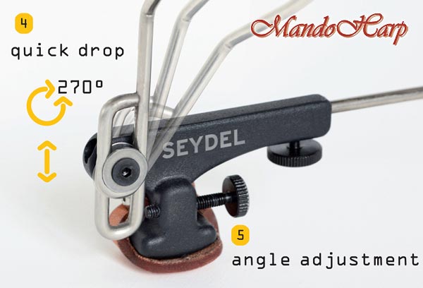 MandoHarp - Seydel Harmonica Harness - 950000 GECKO