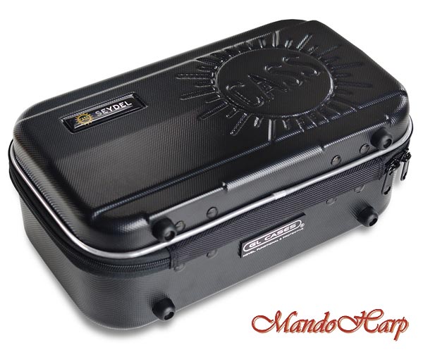MandoHarp - Seydel Harmonica Case - 930030 Compact Blues Case for 30 Harmonicas and more