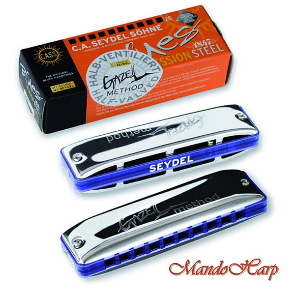 MandoHarp - Seydel Harmonica - 10301PT Session Steel HV-PT Gazell
