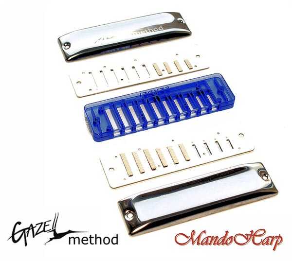 MandoHarp - Seydel Harmonica - 10301PT Session Steel HV-PT Gazell