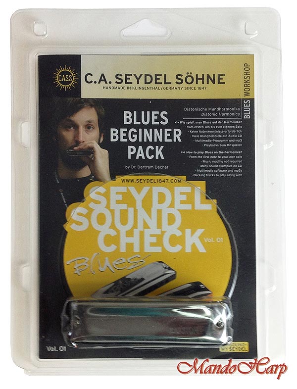 MandoHarp -Seydel 40001 Soundcheck Vol. 1 - Blues Beginner Pack
