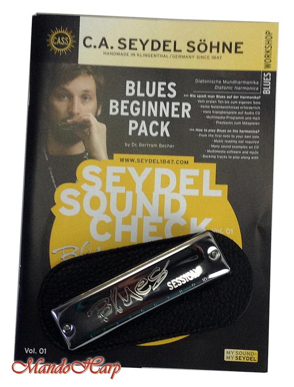MandoHarp -Seydel 40001 Soundcheck Vol. 1 - Blues Beginner Pack