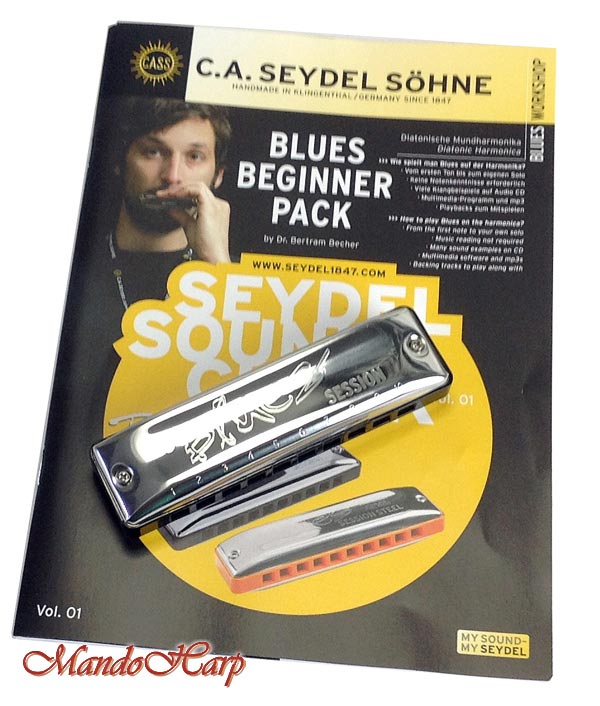 MandoHarp -Seydel 40001 Soundcheck Vol. 1 - Blues Beginner Pack