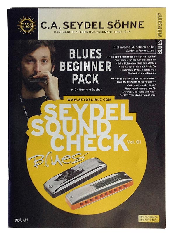 MandoHarp -Seydel 40020 Soundcheck V1. STEEL - Blues Beginner Pack