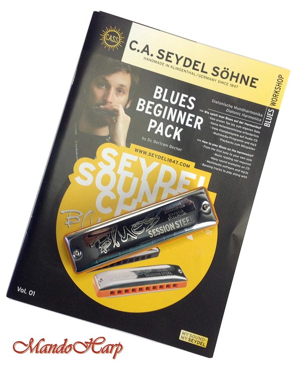 MandoHarp -Seydel 40020 Soundcheck V1. STEEL - Blues Beginner Pack