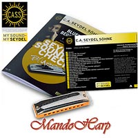 MandoHarp -Seydel 40020 Soundcheck V1. STEEL - Blues Beginner Pack
