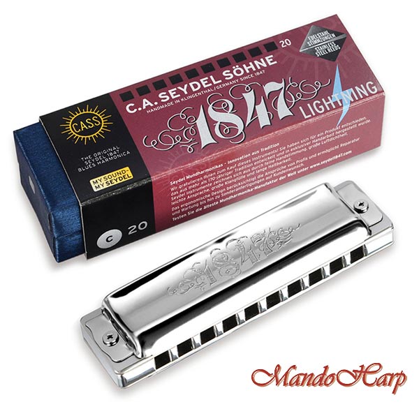 MandoHarp - Seydel Harmonica - 16601 1847 Lightning