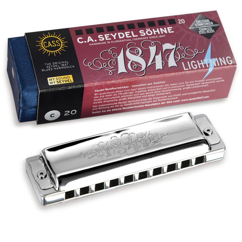 MandoHarp - Seydel Harmonica - 16601 1847 Lightning