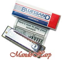 MandoHarp - Hohner Diatonic Harmonica - M55901 BluesBand