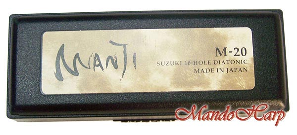 MandoHarp - Suzuki Diatonic Harmonica - M-20-L Manji Low