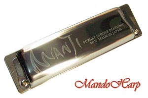 MandoHarp - Suzuki Diatonic Harmonica - M-20-L Manji Low
