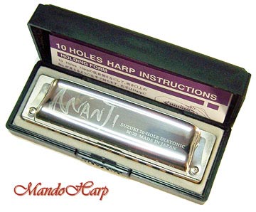 MandoHarp - Suzuki Diatonic Harmonica - M-20-L Manji Low