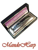 MandoHarp - Suzuki Diatonic Harmonica - M-20-L Manji Low