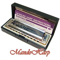 MandoHarp - Suzuki Diatonic Harmonica - M-20-L Manji Low