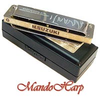 MandoHarp - Suzuki Diatonic Harmonica - M-20-Nm Manji Natural Minor