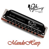 MandoHarp - Suzuki Diatonic Harmonica - M-20X Manji 10th Anniversary Model