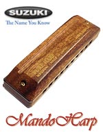 MandoHarp - Suzuki MR550H Hawaiian Koa Pure Harp