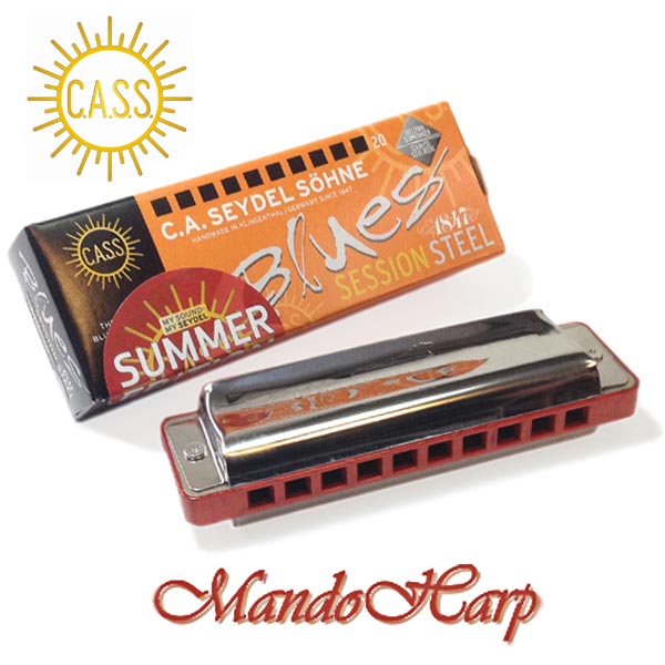 MandoHarp - Seydel Harmonica - 10301MP Session Steel Minor Pentatonic (PentaHarp)