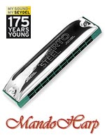 MandoHarp - Seydel Octave Harmonica - 31401 Concerto Steel