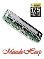 MandoHarp - Seydel Octave Harmonica - 31401 Concerto Steel