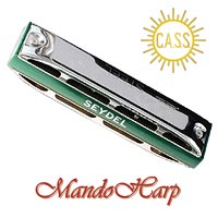 MandoHarp - Seydel Octave Harmonica - 31401 Concerto Steel