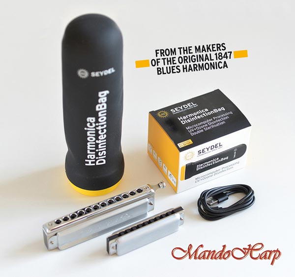 MandoHarp - Seydel 917000 Harmonica Disinfection Bag - Ozonizer