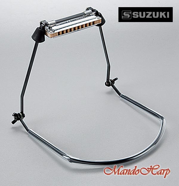 MandoHarp - Suzuki SHH-10R Diatonic Harmonica Holder/Harness