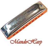 MandoHarp - Seydel Harmonicas - 10316 Blues Session Steel 5 Harmonica Set